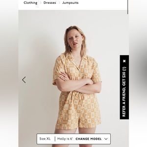 Madewell Romper-size M